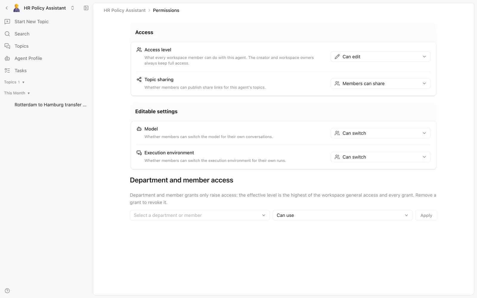 Canopy: Permissions